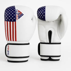 White Flag Boxing Gloves