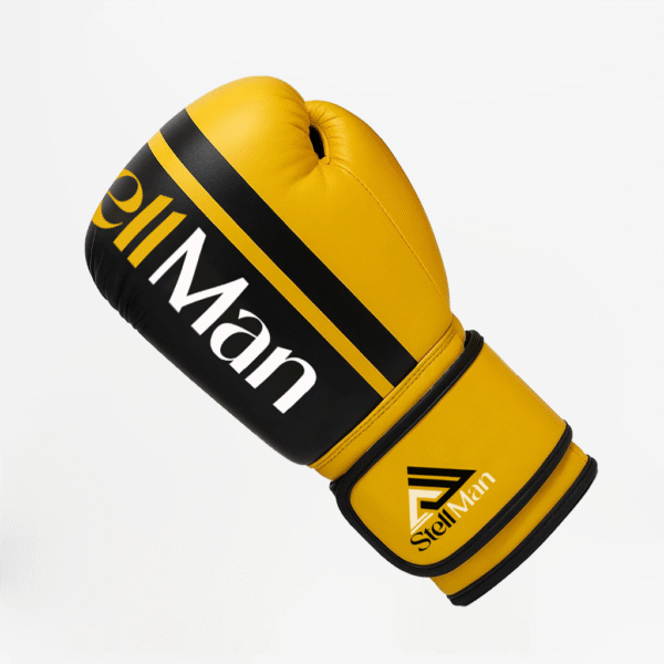 Boxing Gloves – Yellow/Black - Image 2