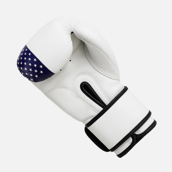 White Flag Boxing Gloves - Image 3