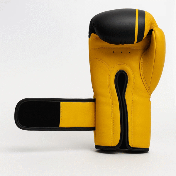 Boxing Gloves – Yellow/Black - Image 4