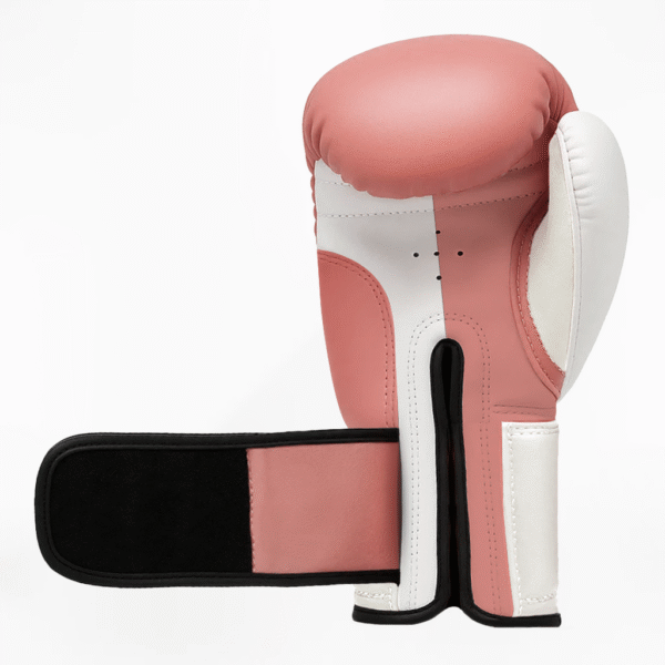 Dual-Tone Boxing Gloves Pink/White - Image 3