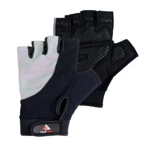 Weight Lifting Gloves - White/Black