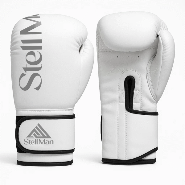 Boxing Gloves - White/Grey