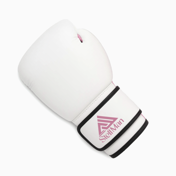 Boxing Gloves - White/Pink - Image 2